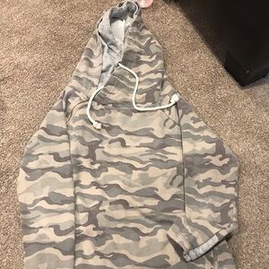 Mindy Mae’s Market Double Hooded Camo Sweatshirt